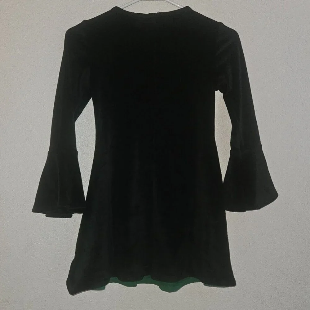 Disney Hocus Pocus Winifred Sanderson Halloween Costume Dress Girls Medium 7/8